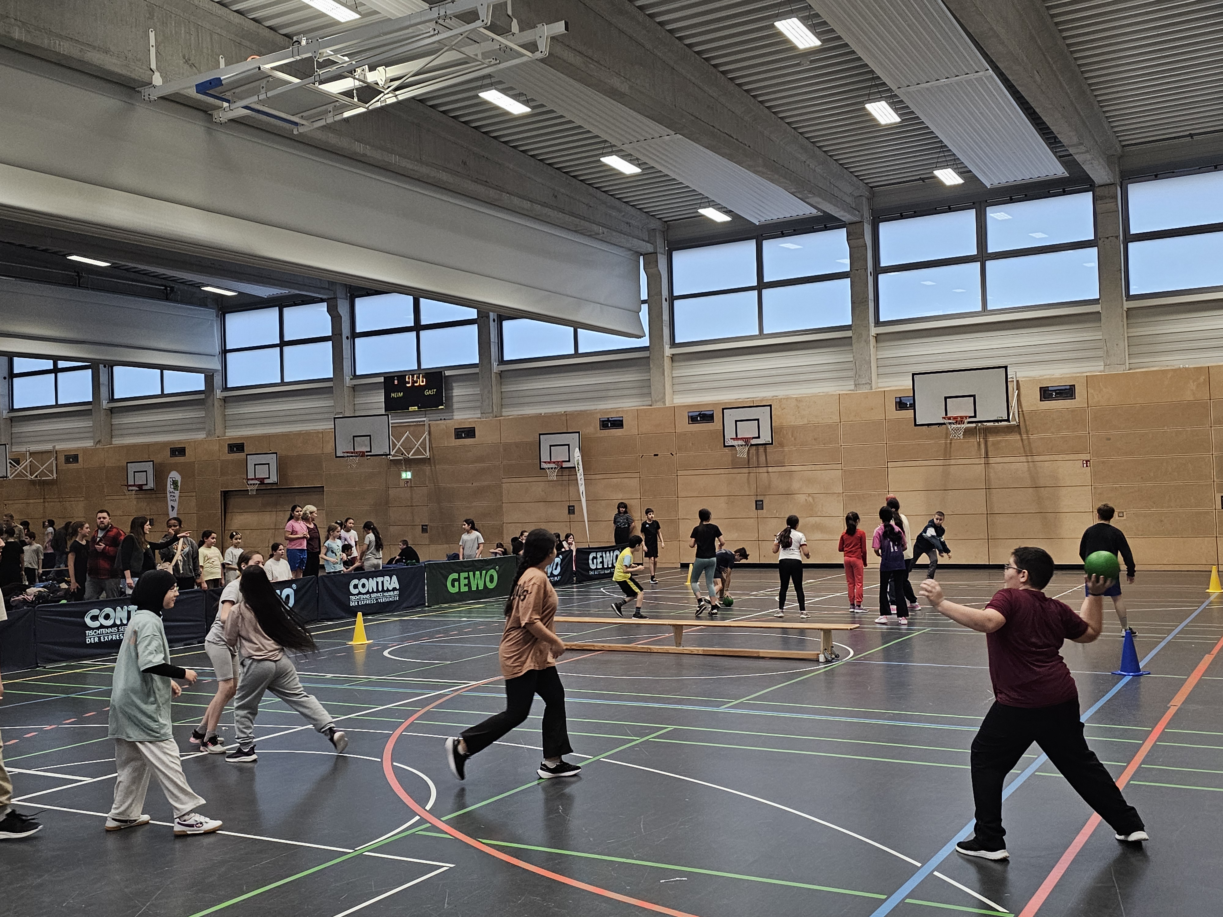 Aktionstag ParkSport in der Sporthalle 
